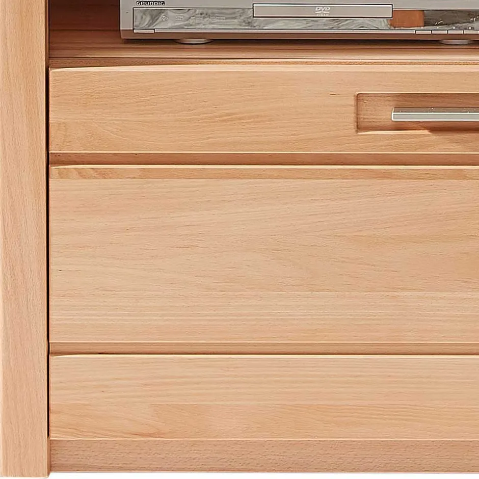 Wohnen TV Board & Highboard & Hängeregal Set - Amyonta (dreiteilig)