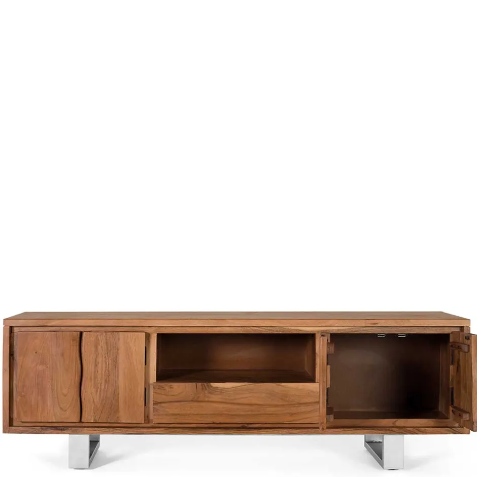 TV Board aus Akazienholz - Banjee^Wohnen Clearance