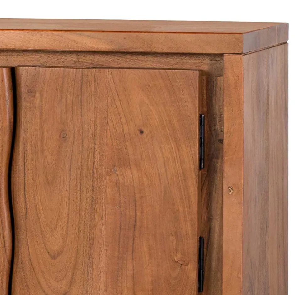 TV Board aus Akazienholz - Banjee^Wohnen Clearance