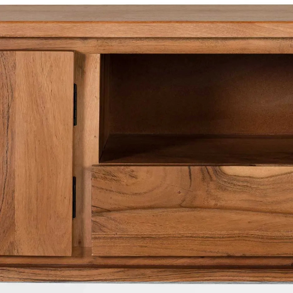 TV Board aus Akazienholz - Banjee^Wohnen Clearance