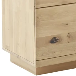 Wohnen TV Board aus hellem Asteiche Massivholz - Losiamos