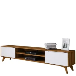 Wohnen TV Board aus Wildeiche Massivholz & MDF - Diesta