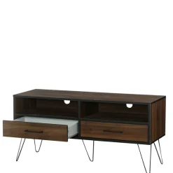 TV Board in brauner Holzoptik - Hamidy^Wohnen