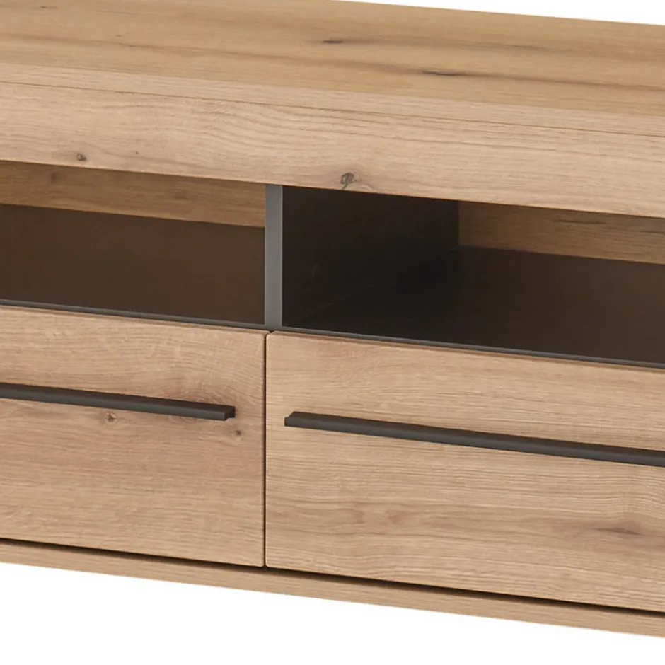 Wohnen TV Board in Eiche Dekor - Brocus