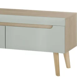 TV Board in Mintgrün mit Eiche - Armina^Wohnen Best