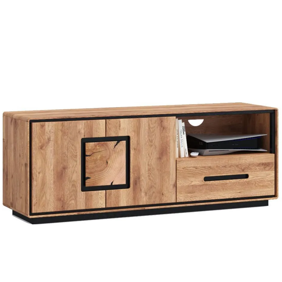 TV Board mit Hirnholz Applikation - Shipper^Wohnen