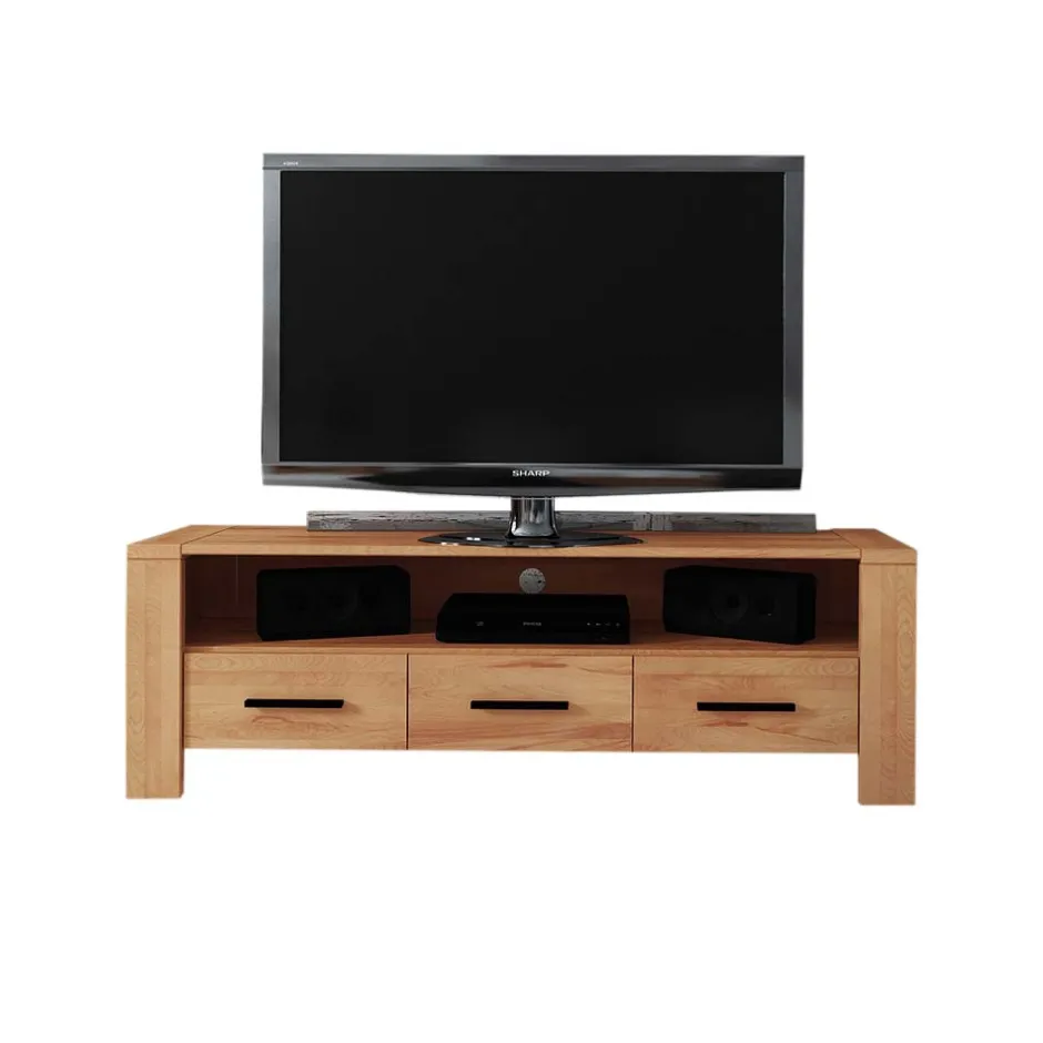 TV Board Mosniak aus Kernbuche Massivholz^Wohnen New