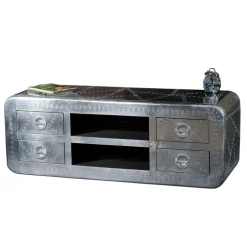 TV Board Pilot mit Zierschrauben^Wohnen