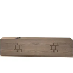 Wohnen TV Element in Esche Dunkel - Lacruzira (2er Set)