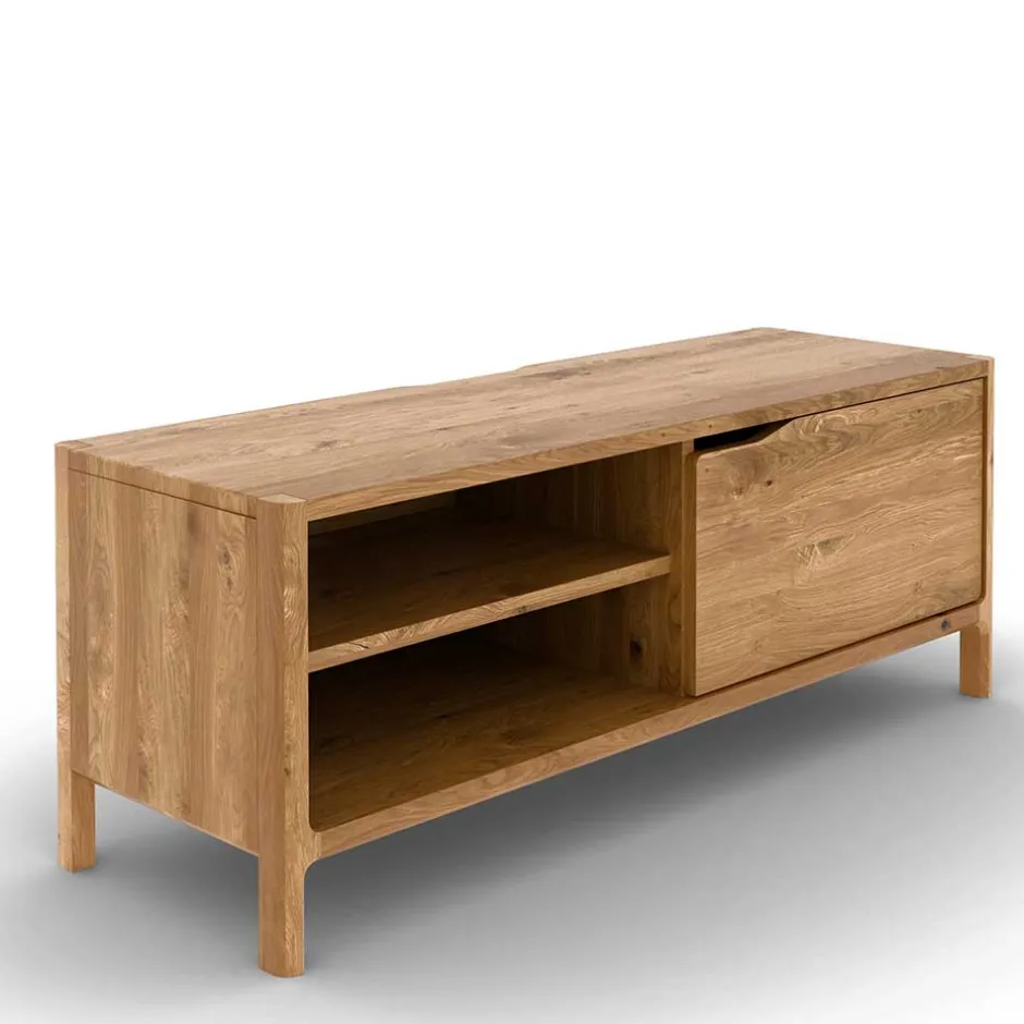 Wohnen TV Element mit zwei Fächern und Tür - Laida