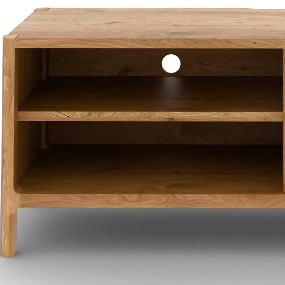 Wohnen TV Element mit zwei Fächern und Tür - Laida