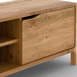 Wohnen TV Element mit zwei Fächern und Tür - Laida