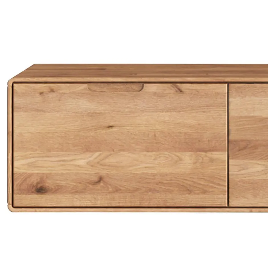 TV Hänge-Lowboard aus Wildeiche Massivholz - Holiday^Wohnen Online