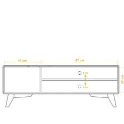 TV Kommode aus Holz massiv Kernbuche - Junola^Wohnen Online