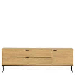 TV Kommode in Eiche Natur Dekor - Ariadelco^Wohnen Outlet
