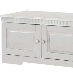 Wohnen TV Kommode in Weiß lasiert - Auricos