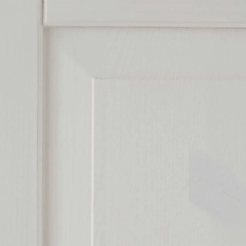 Wohnen TV Kommode in Weiß lasiert - Auricos