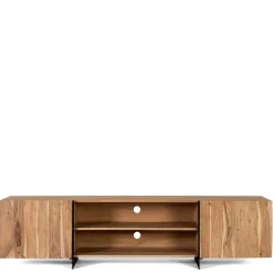 TV Lowboard aus Akazienholz und Metall - Bastima^Wohnen New