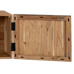 TV Lowboard aus Akazienholz und Metall - Bastima^Wohnen New