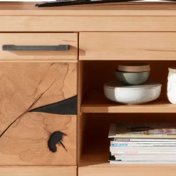 Wohnen TV Lowboard aus geöltem Kernbuche Holz - Sarosca