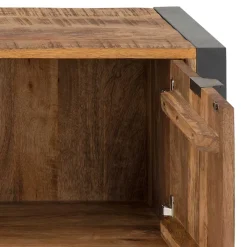 Wohnen TV Lowboard aus Recyclingholz & Metall - Acira