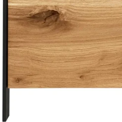 Wohnen TV Lowboard aus Wildeiche massiv mit LED - Viligrana