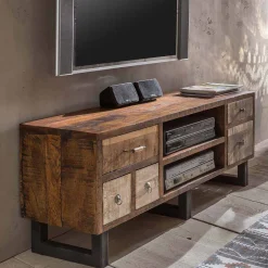 TV Lowboard Bahiro im Loft Design^Wohnen New