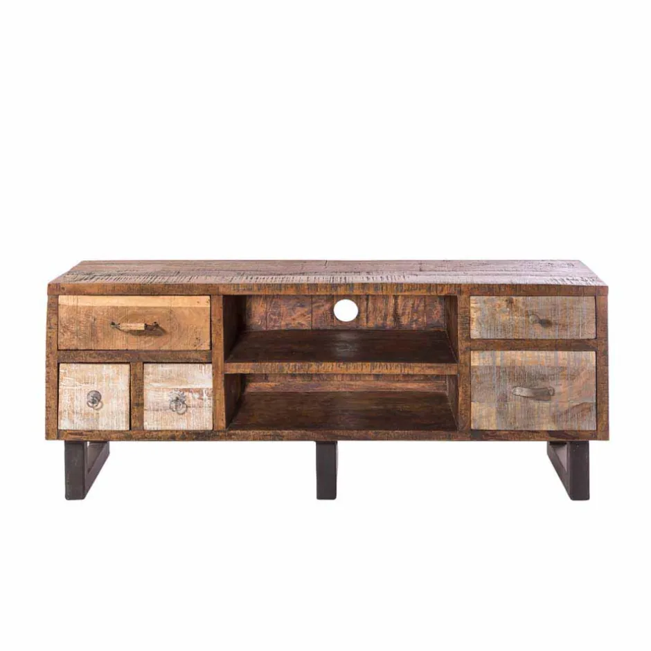 TV Lowboard Bahiro im Loft Design^Wohnen New