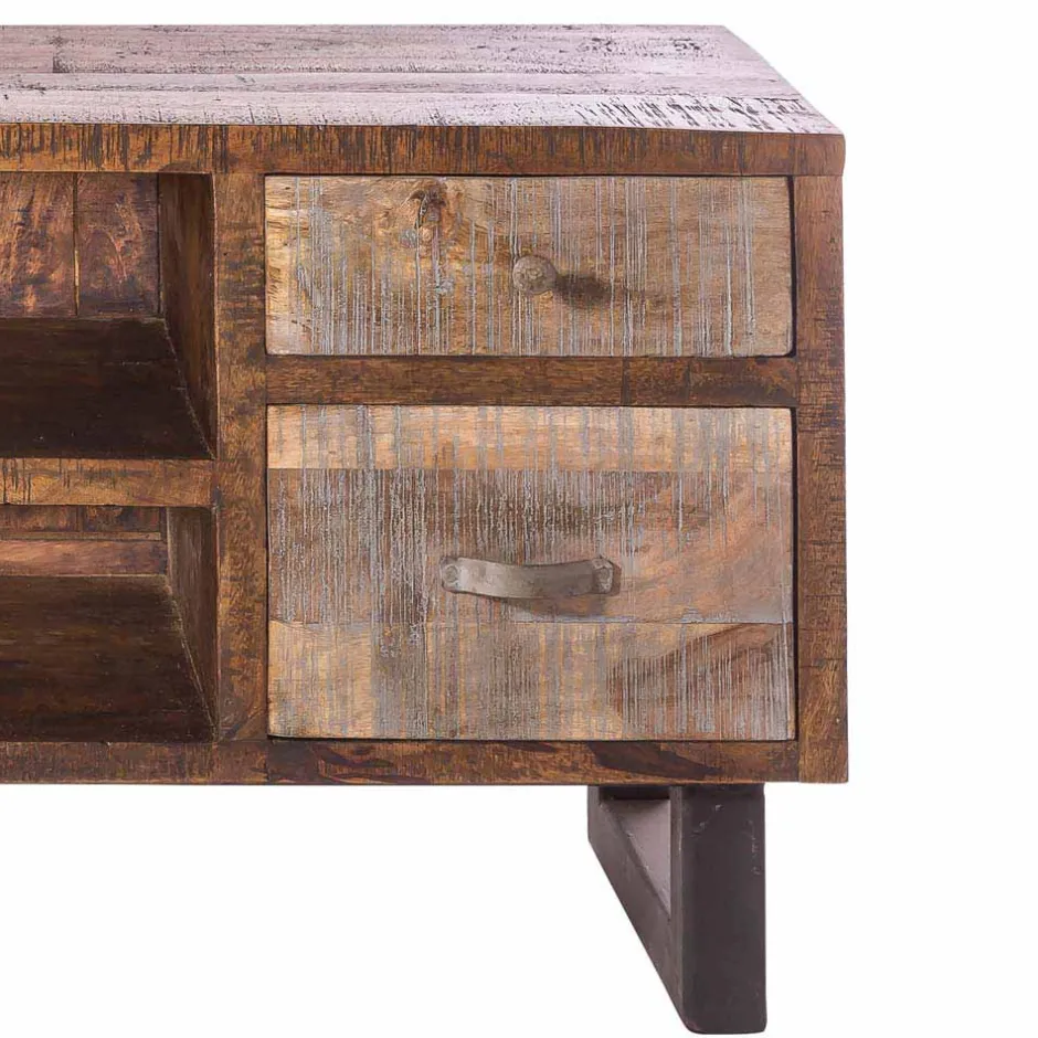 TV Lowboard Bahiro im Loft Design^Wohnen New