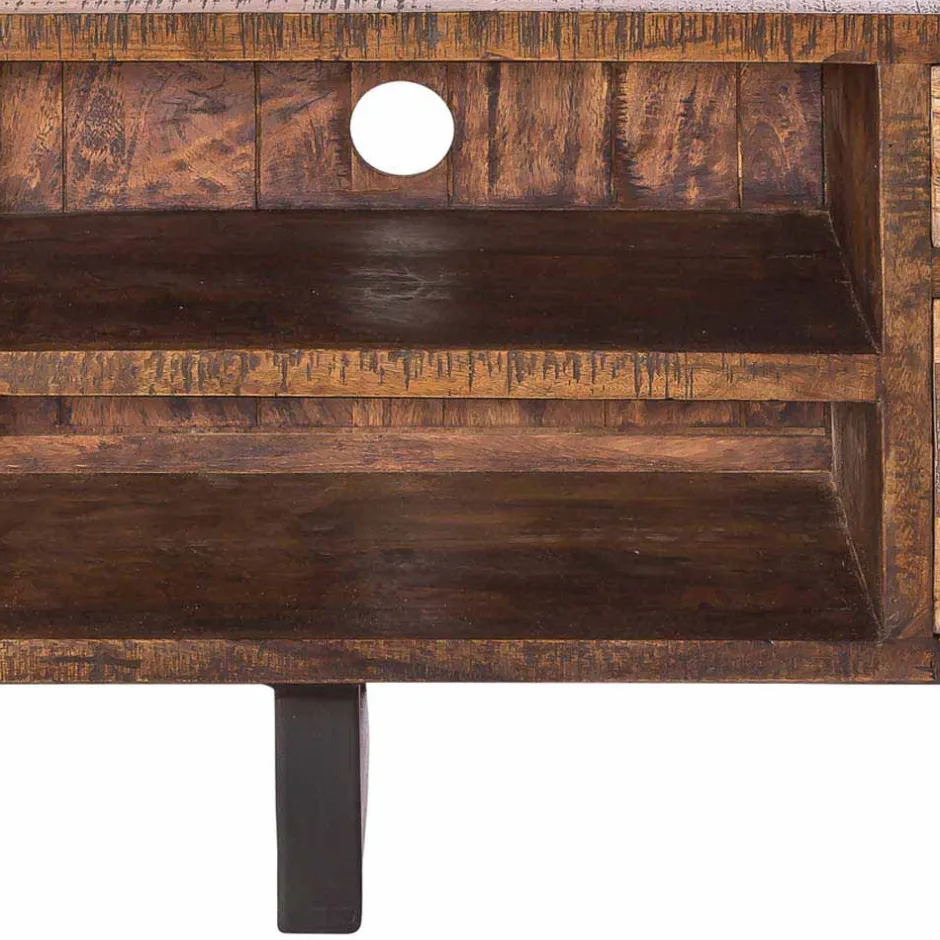 TV Lowboard Bahiro im Loft Design^Wohnen New