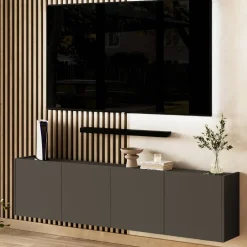 Wohnen TV Lowboard für die Wandmontage - Jeveda
