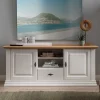 Wohnen TV Lowboard im Landhaus Style 157x67x45 cm - Henry