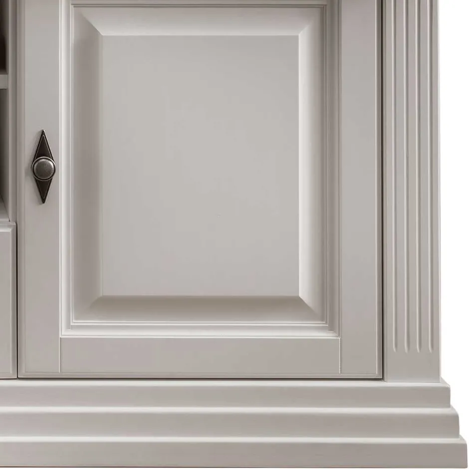 Wohnen TV Lowboard im Landhaus Style 157x67x45 cm - Henry