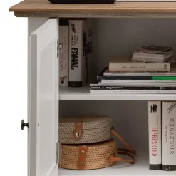 Wohnen TV Lowboard im Landhaus Style 157x67x45 cm - Henry