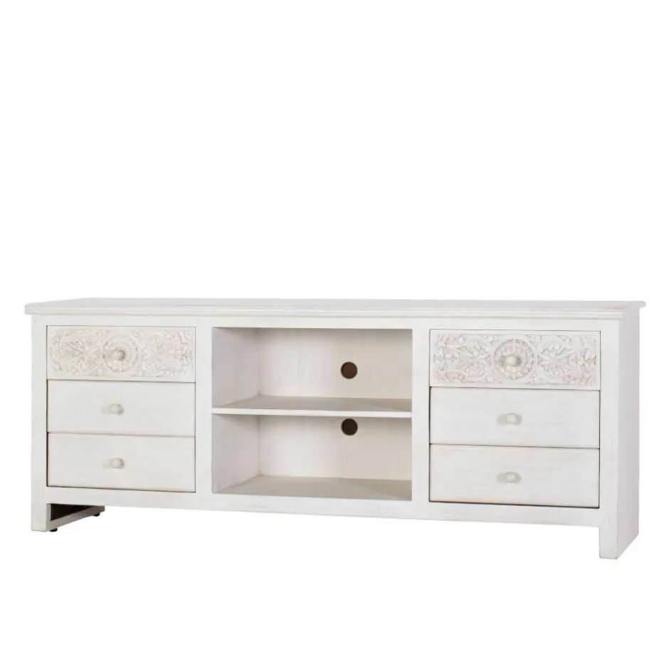 Wohnen TV Lowboard im Vintage Look - Celorma