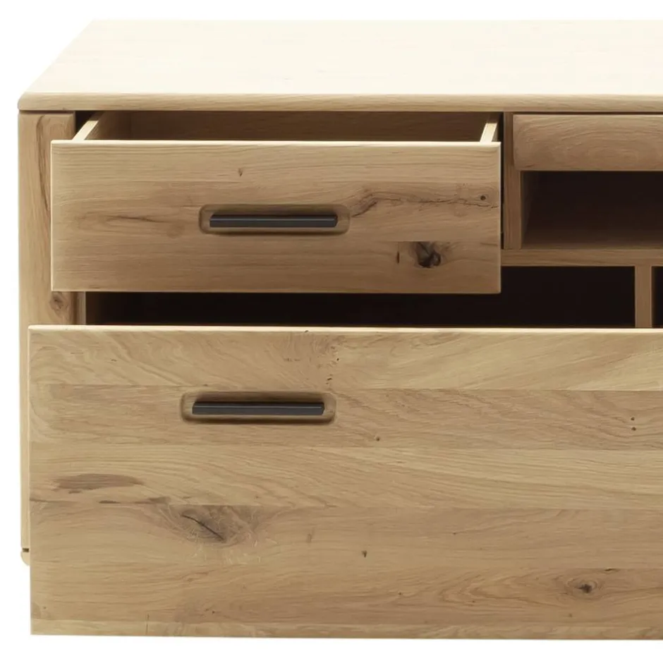 TV Lowboard in Asteiche Hell - Jevedaz^Wohnen Outlet