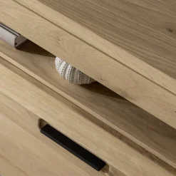 TV Lowboard in Asteiche Hell - Jevedaz^Wohnen Outlet