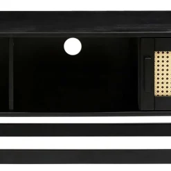 TV Lowboard in Dunkelbraun mit Wiener Geflecht - Santiana^Wohnen Hot