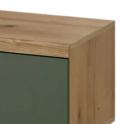 TV Lowboard in Graugrün und Wildeiche - Oliva^Wohnen Discount