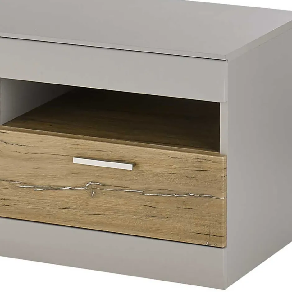 TV Lowboard in Hellgrau & Zinneiche NB - Lioscas^Wohnen Best