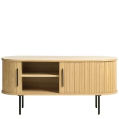 TV Lowboard in ovalem Design - Teorina^Wohnen Hot