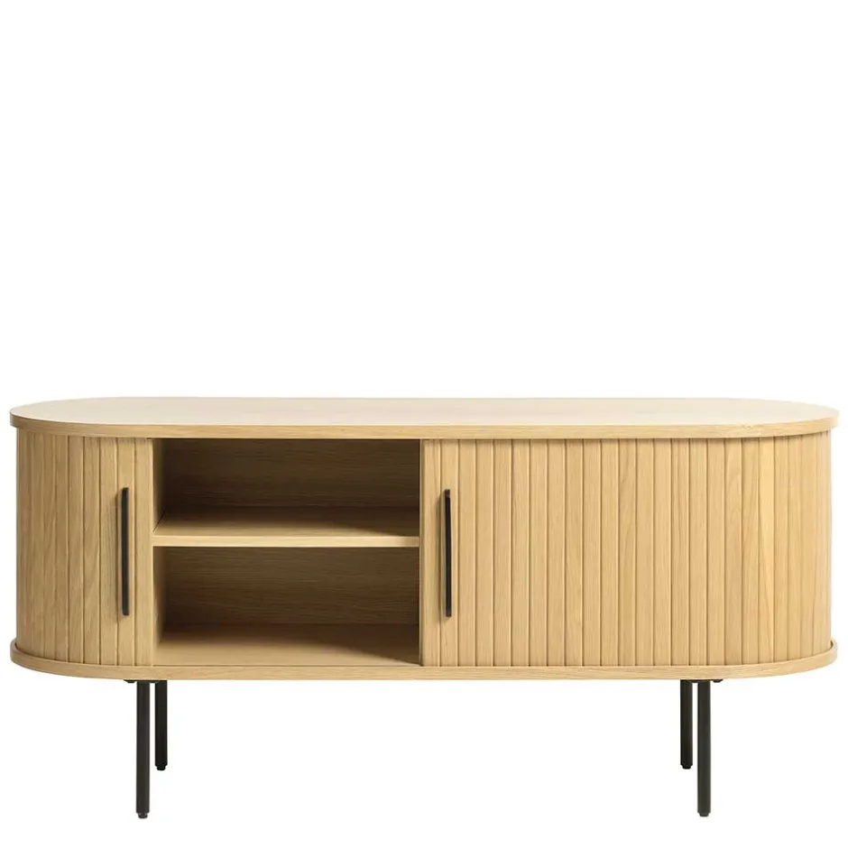 TV Lowboard in ovalem Design - Teorina^Wohnen Hot