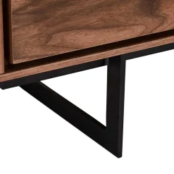 TV Lowboard in Walnussfarben Furnier - Melvue^Wohnen Sale