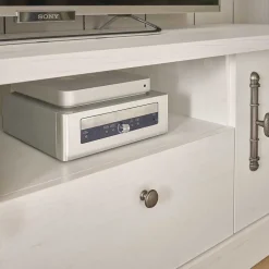 TV Lowboard in weißer Holzoptik Pinie - Liancos^Wohnen Best