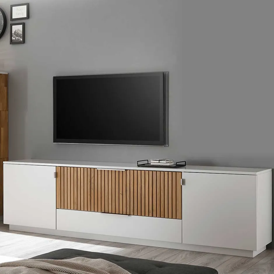 Wohnen TV Lowboard mit 223 cm Breite - Miloris