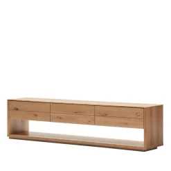 Wohnen TV Lowboard mit drei Schubladen und Fach - Algaro