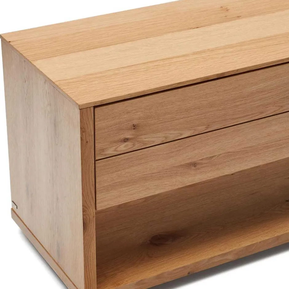 Wohnen TV Lowboard mit drei Schubladen und Fach - Algaro