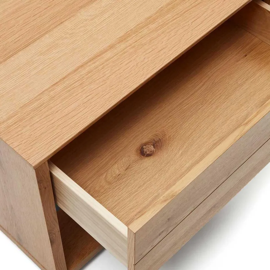 Wohnen TV Lowboard mit drei Schubladen und Fach - Algaro