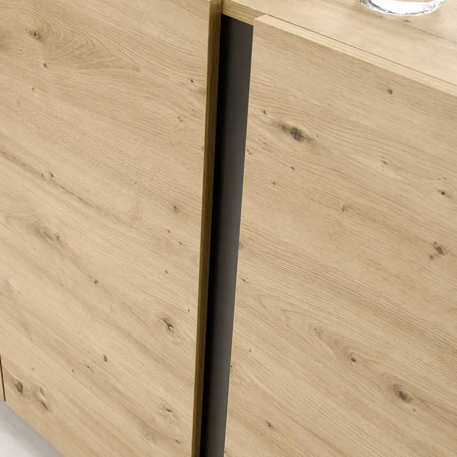 Wohnen TV Lowboard mit Sockelgestell - 188 cm breit - Lairian