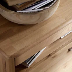 Wohnen TV Schrank aus Massivholz Eiche - Destal